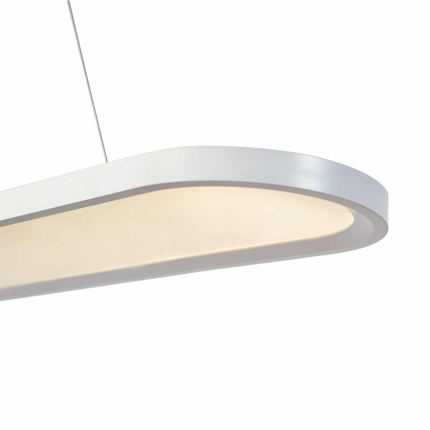 Sulion Scale White Metal Ceiling Lamp 115cm - SCALE 200203