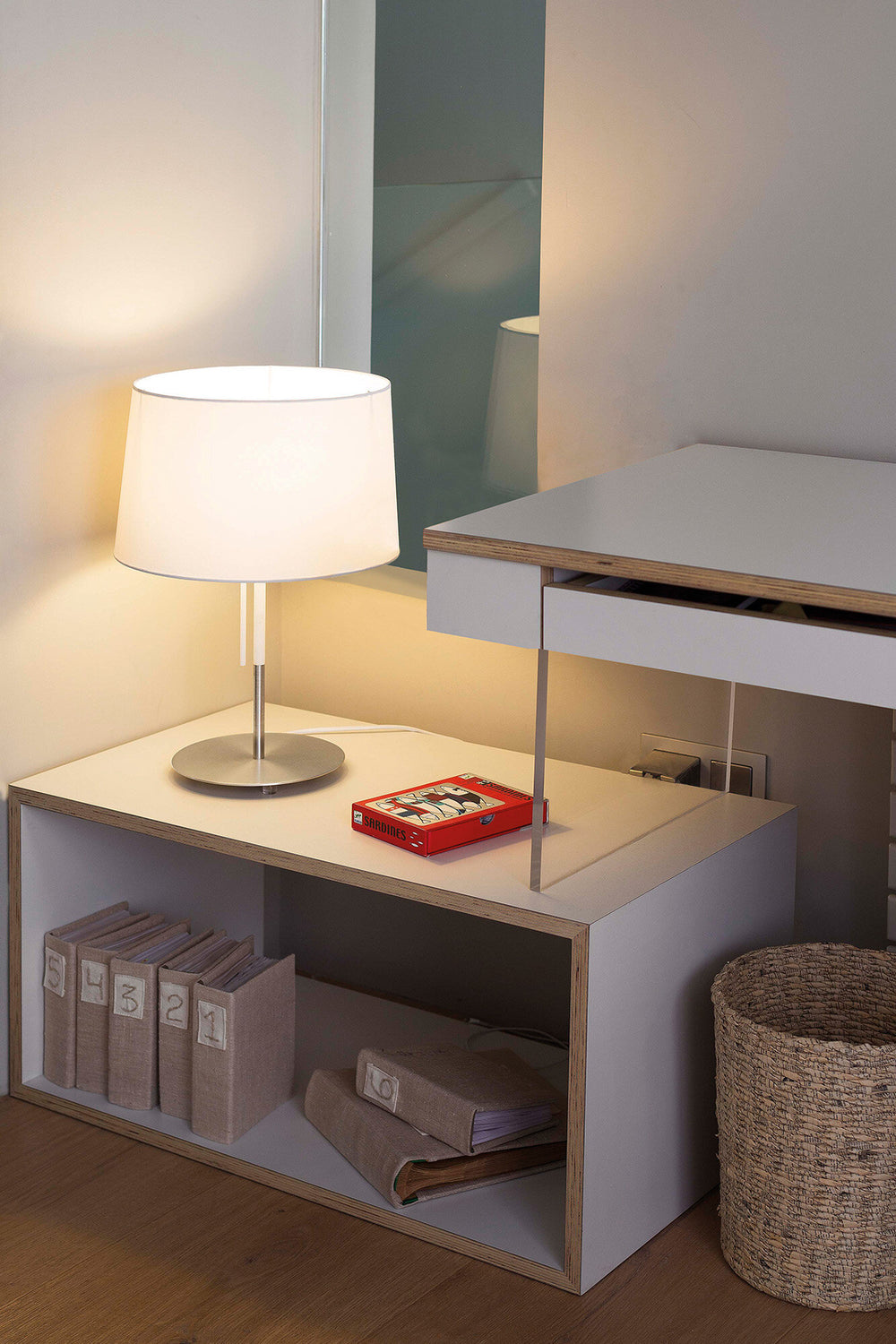 Faro VOLTA White table lamp 20025