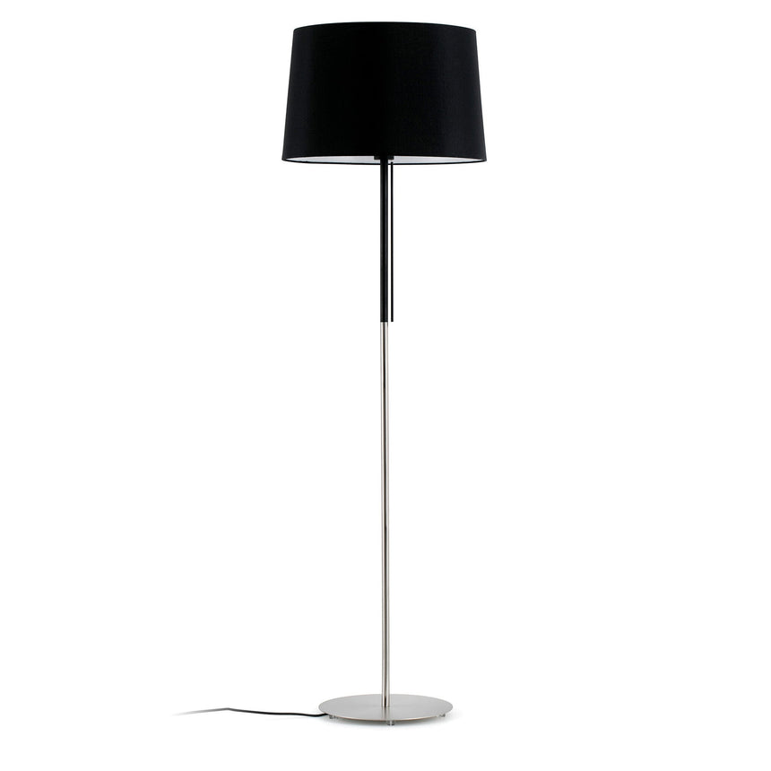 Lámpara de pie salón Faro Volta E27 negro — ref. 20030 (1)