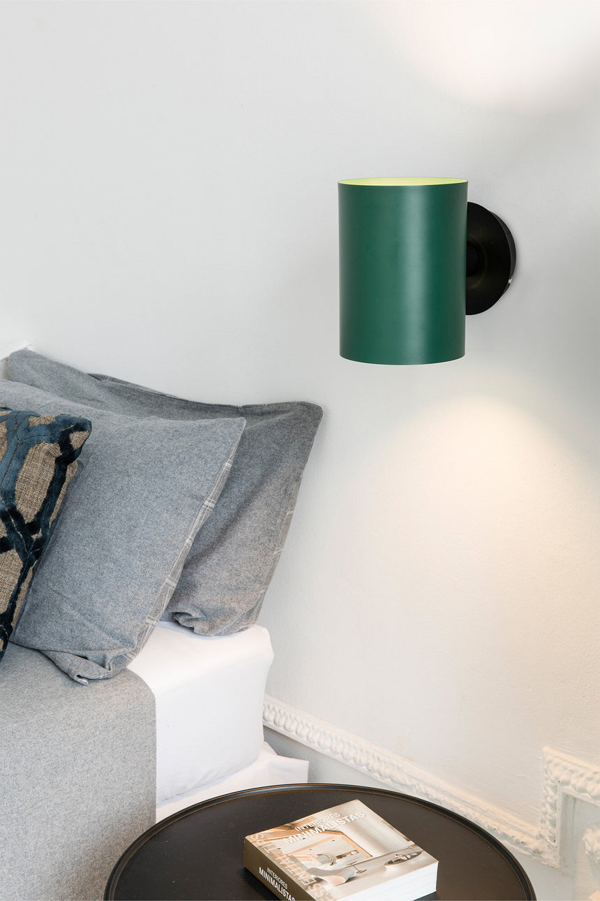 Faro GUADALUPE Black/green wall lamp 20031-81