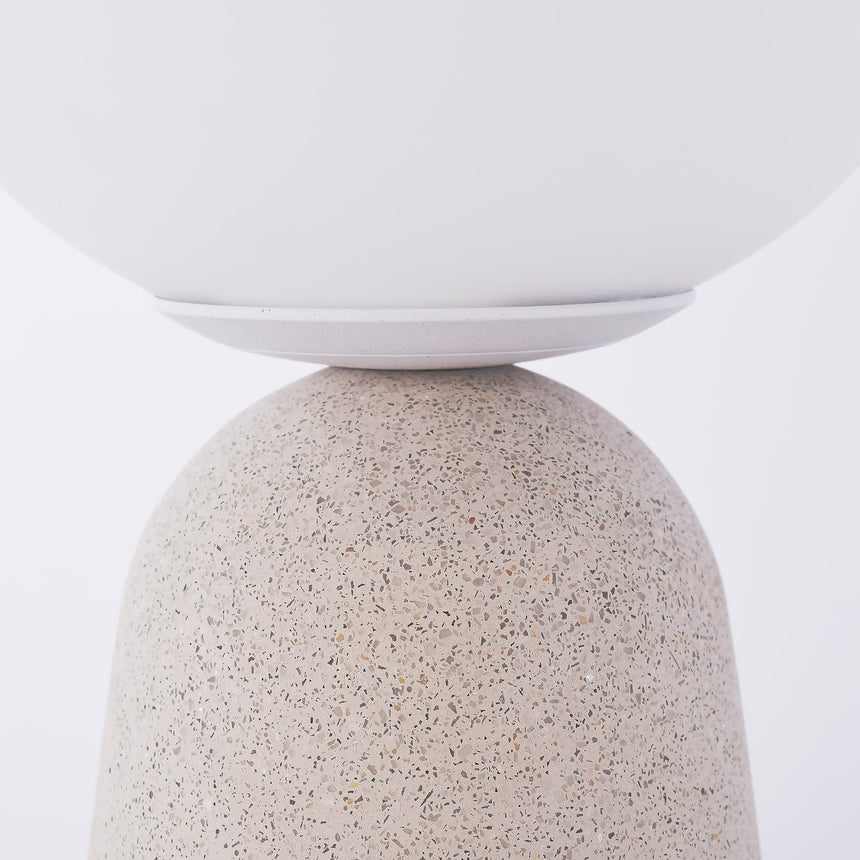 Sulion Creta Concrete and glass table lamp - CRETA 200750