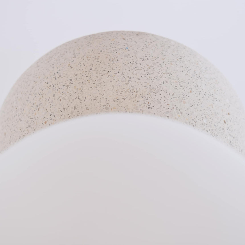 Sulion Creta Aplique con base de hormigón y bola de cristal - CRETA 200752