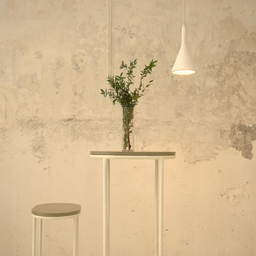 Sulion Cala Lámpara de techo de yeso blanco 200754