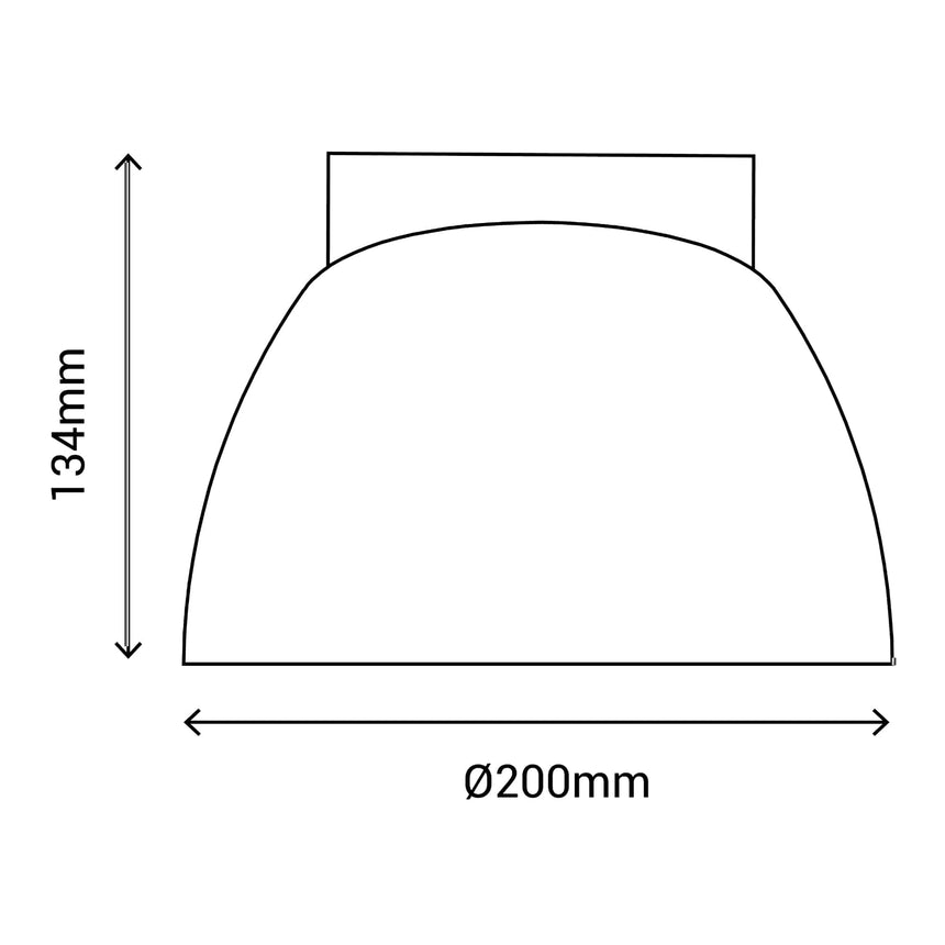 Sulion Suko ceiling light D200mm IP54 - SUKO 200766