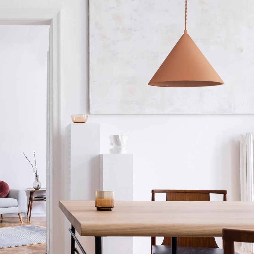 Sulion Vilma Clay-colored plaster ceiling lamp - VILMA 200800