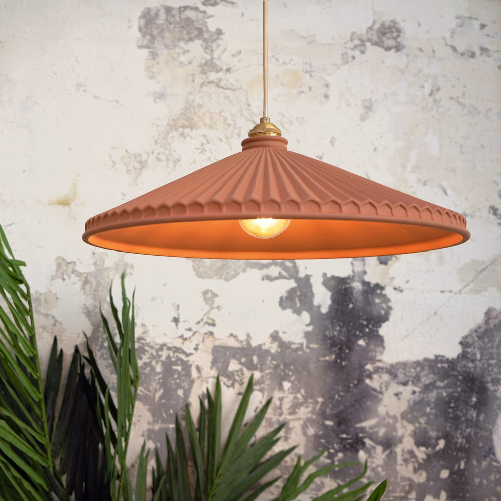 Sulion Elena Clay-colored plaster ceiling lamp - ELENA 200849