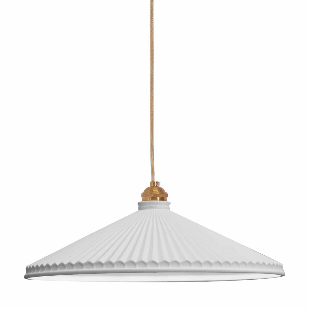 Sulion Elena White plaster ceiling lamp 50cm - ELENA 200851