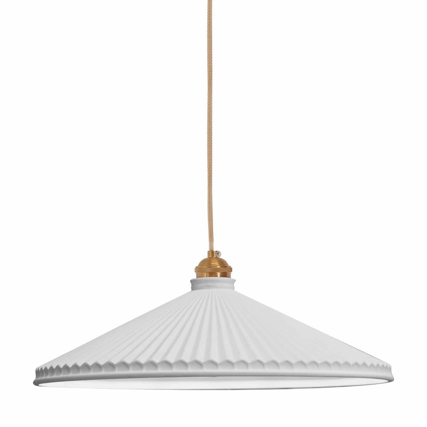 Sulion Elena White plaster ceiling lamp 50cm - ELENA 200851