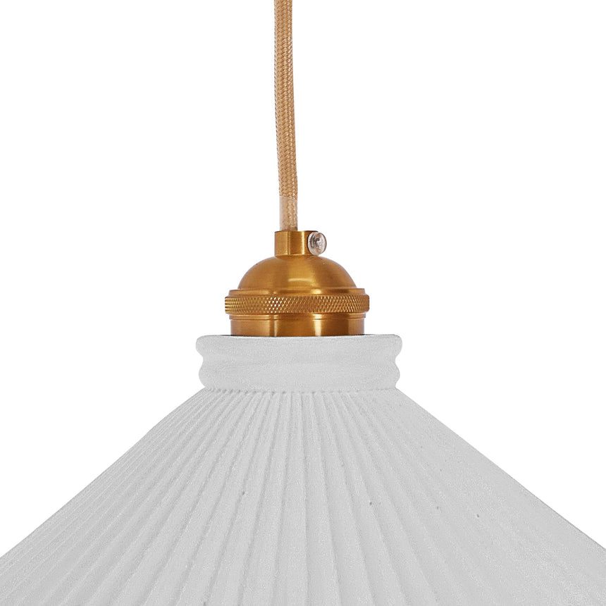 Sulion Elena White plaster ceiling lamp 23cm - ELENA 200852