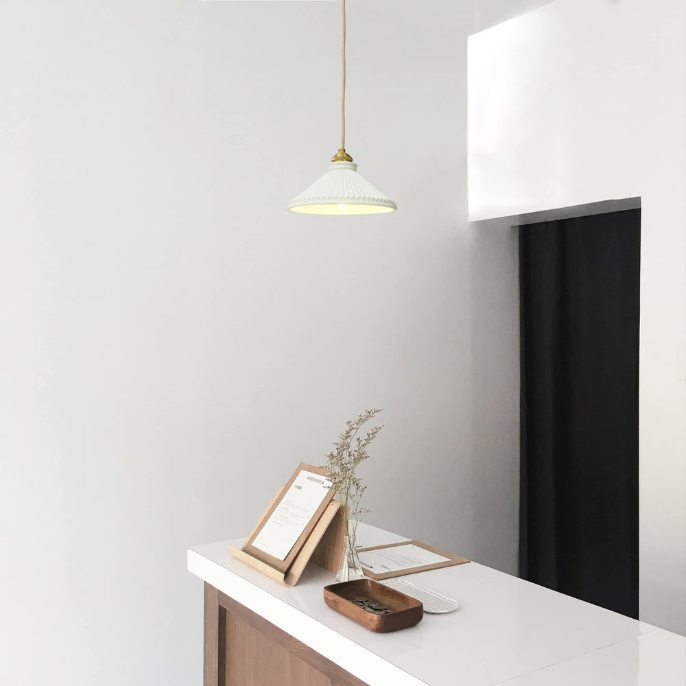 Sulion Elena White plaster ceiling lamp 23cm - ELENA 200852