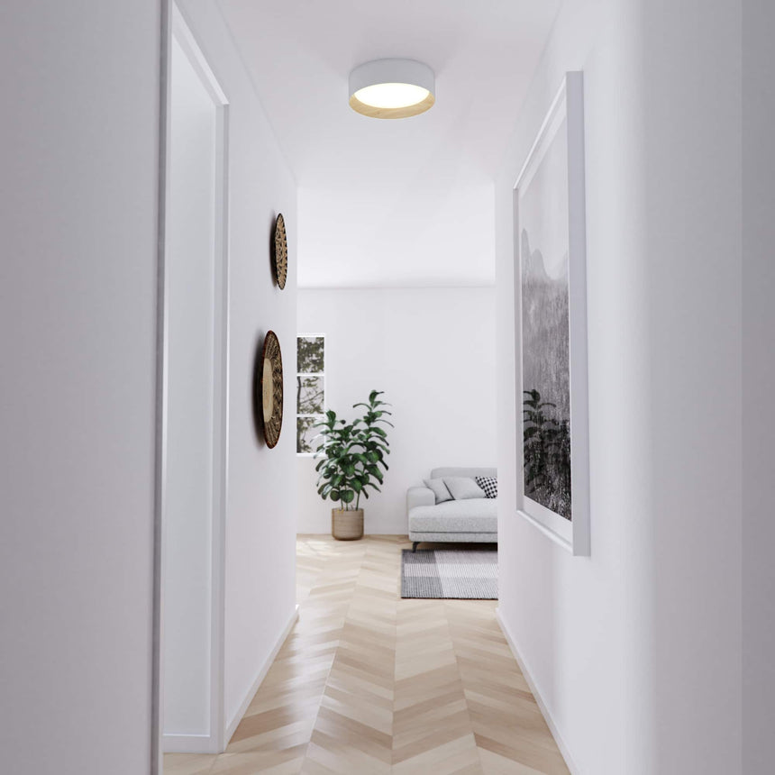 Sulion Lobby White Aluminum Ceiling Light 45cm LOBBY 200920