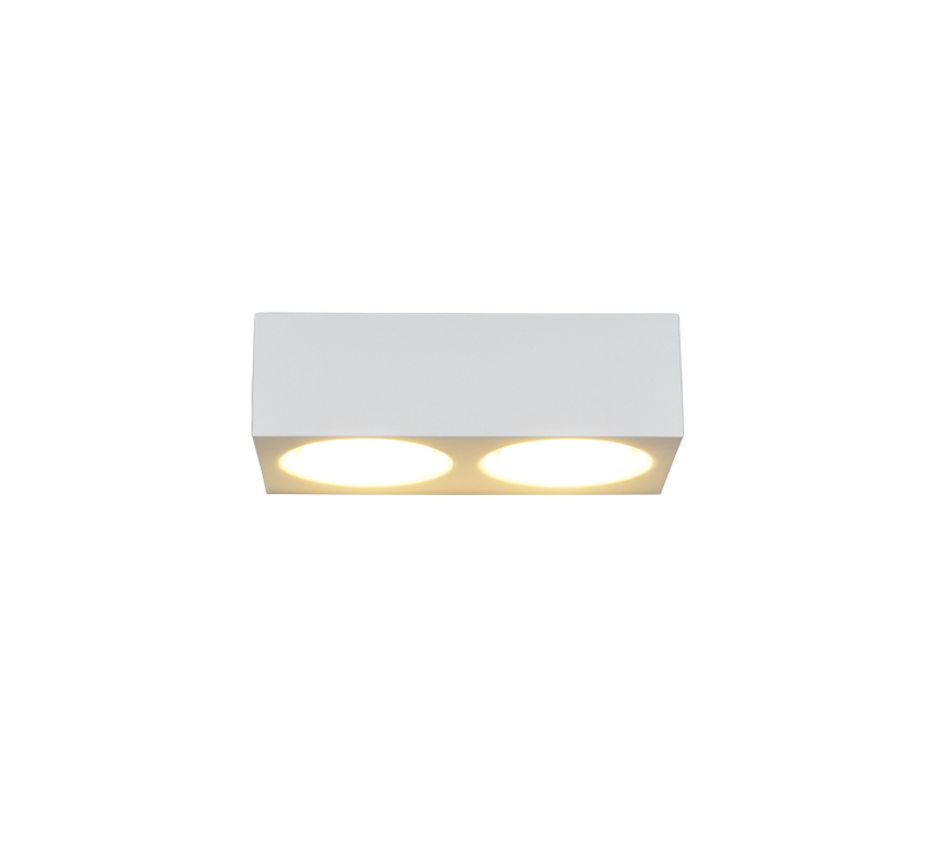 Aplique de pared Trio Mattone LED blanco 4000K 201104401