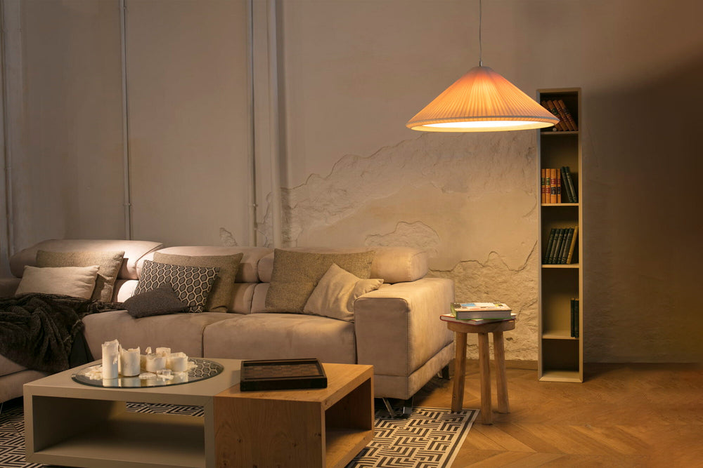 Faro SAIGON IN 700 Ivory White Pendant Ceiling Lamp 20116