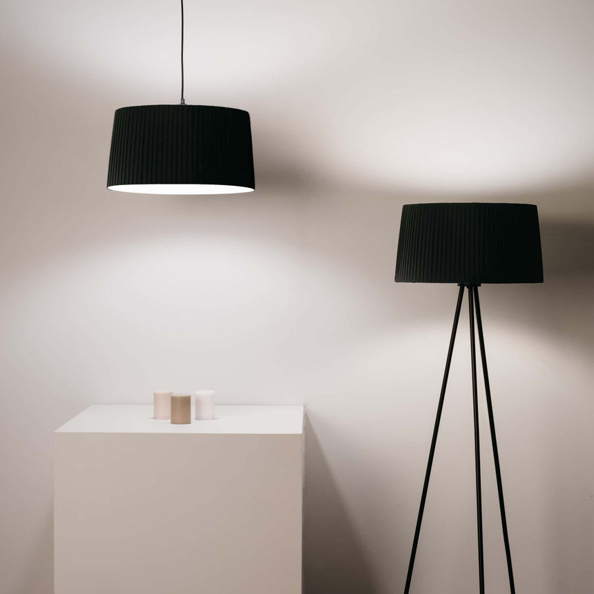 Sulion Ona Lámpara de techo de tal negro 50cm - ONA 201221