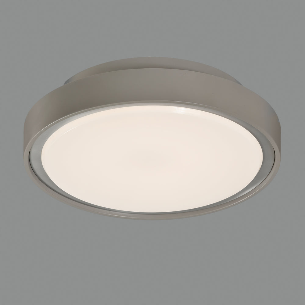 ACB Tilo Ceiling Light 2013/30 Grey, LED 15W 3000K 1750lm, CRI90 I IP65, Integrated LED P2013101GR