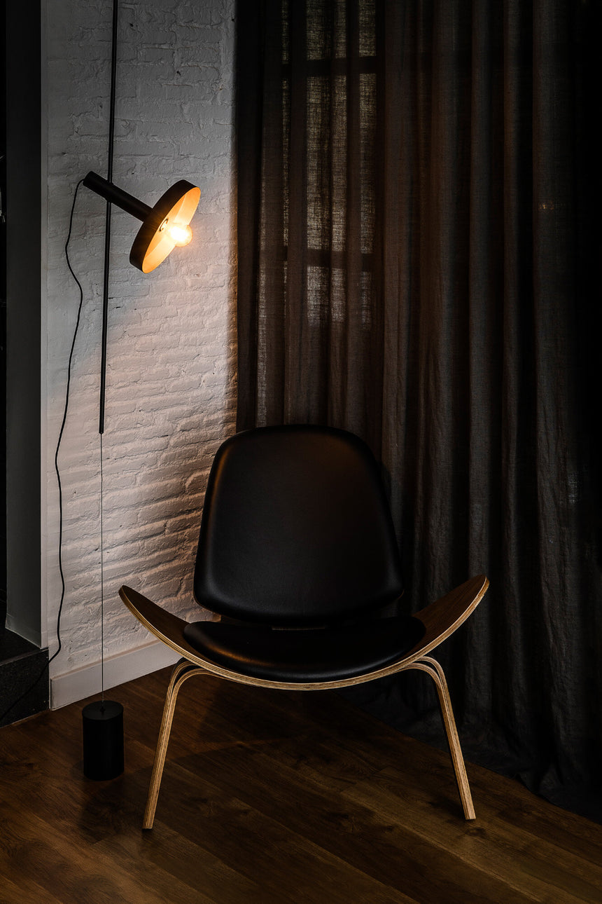 Faro WHIZZ Black/gold living room pendant/floor lamp 20166-95