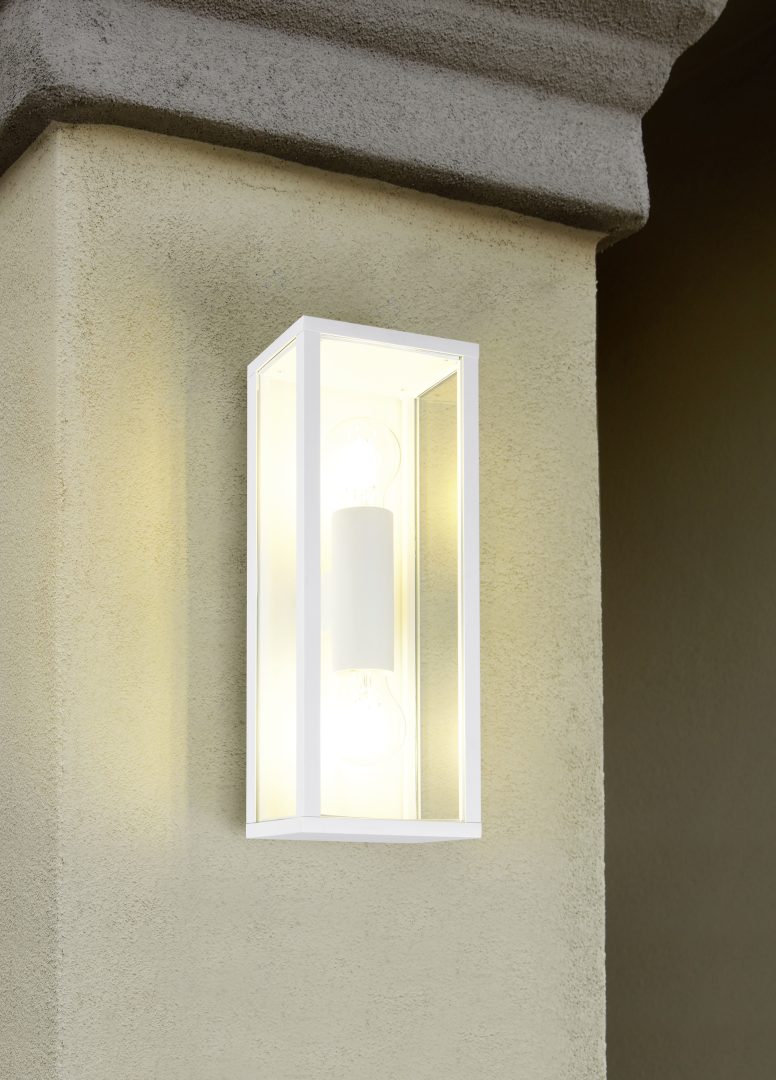 Aplique de exterior Trio Garonne blanco mate IP44 201860131 - vista 6