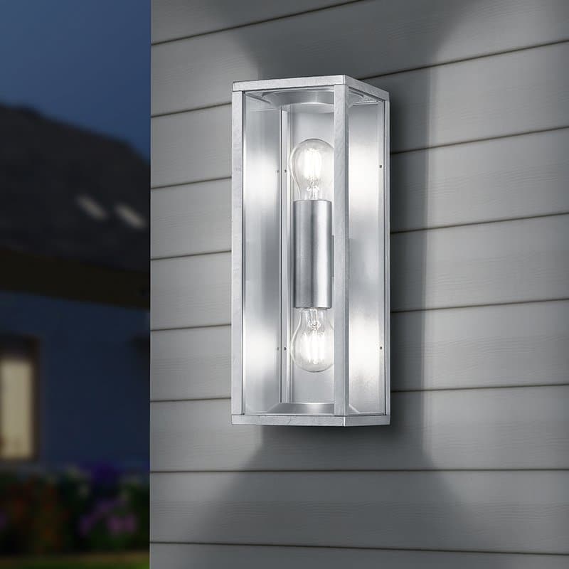 Trio Garonne Baliza de aluminio color zinc 501860186