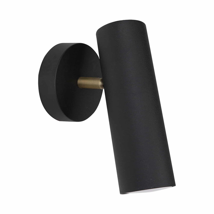Sulion Milan Black Sandblasted Metal Wall Sconce 201910