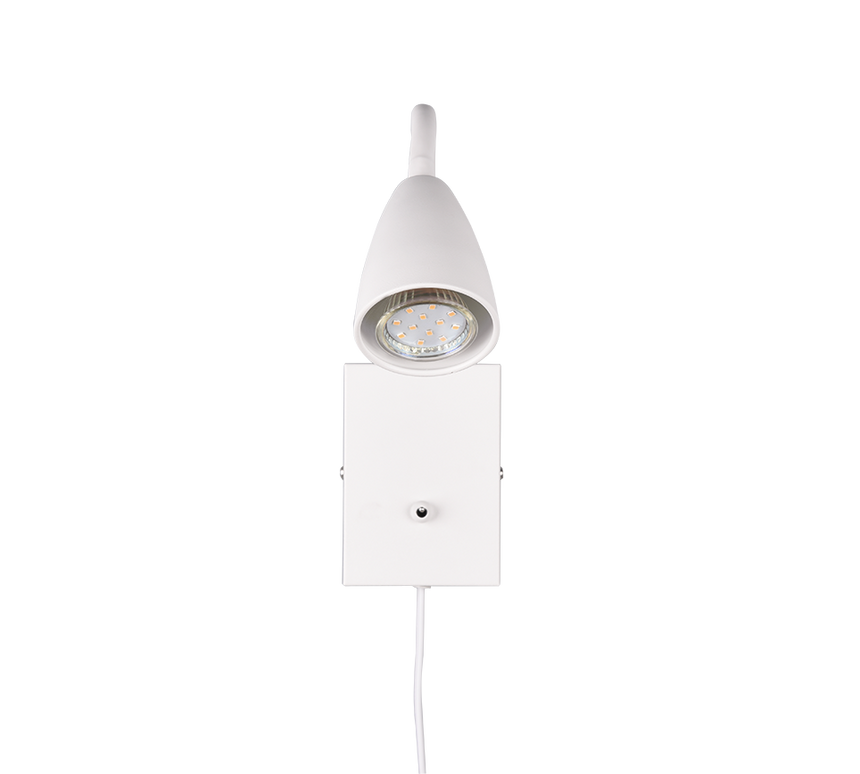 Aplique de pared Trio Wanda LED blanco mate 3000K 202670131
