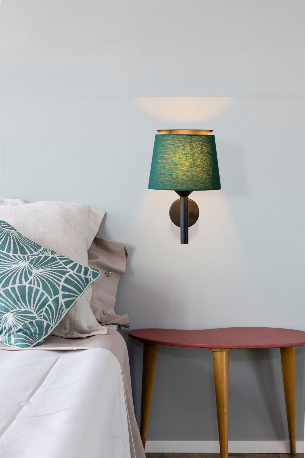 Faro SAVOY Black/green wall lamp 20301-94