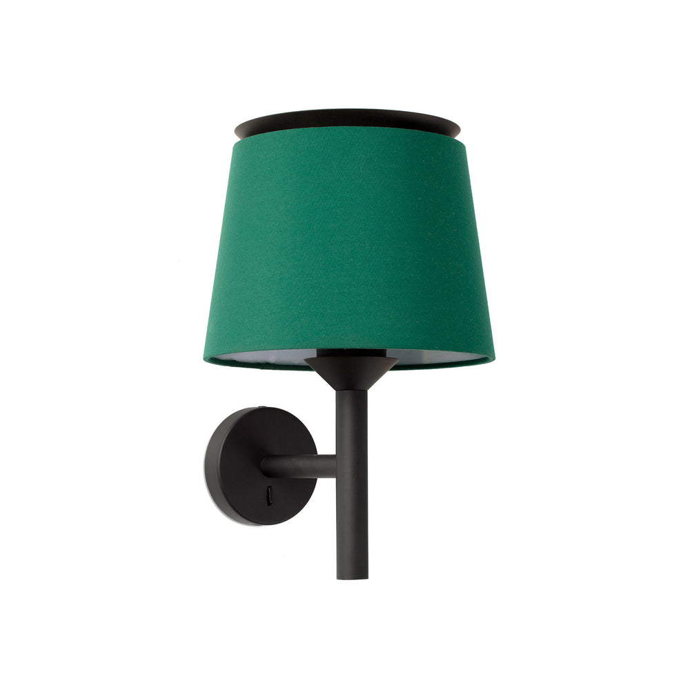 Faro SAVOY Black/green wall lamp 20301-94