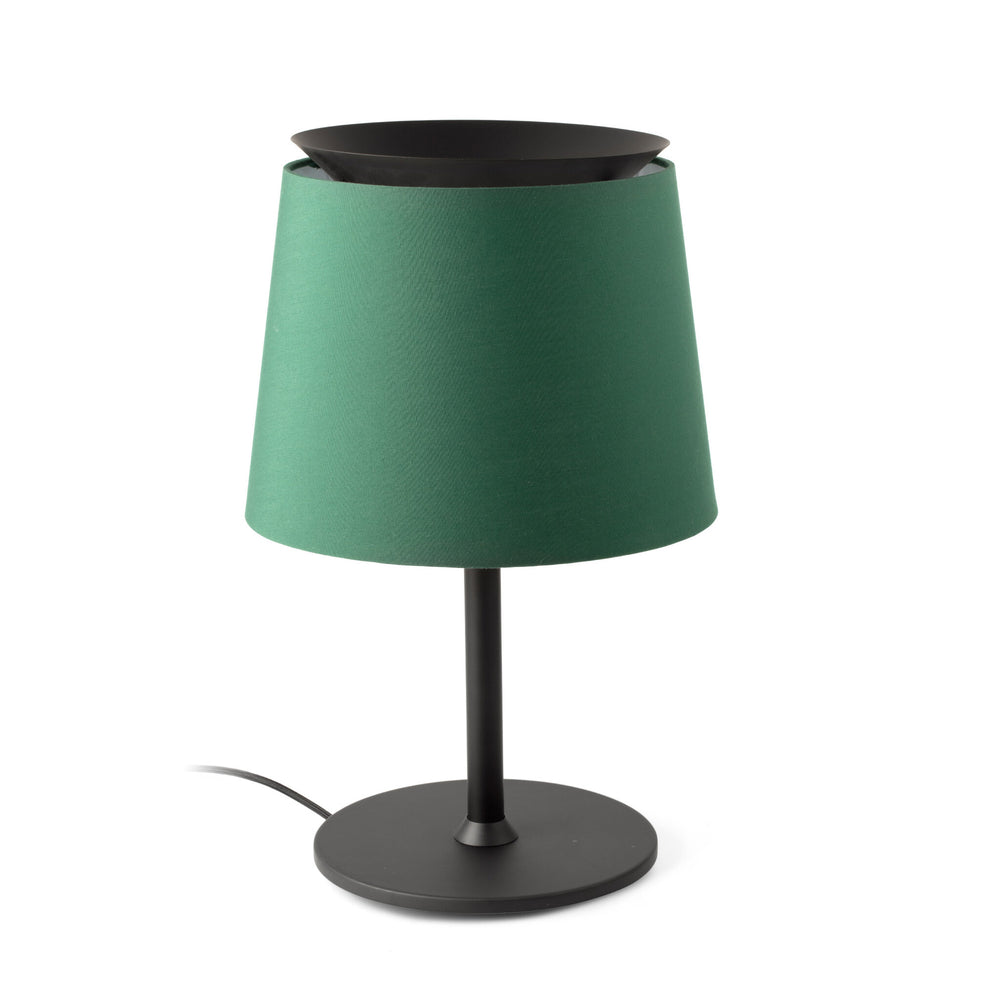 Faro SAVOY Black/green table lamp 20305-84