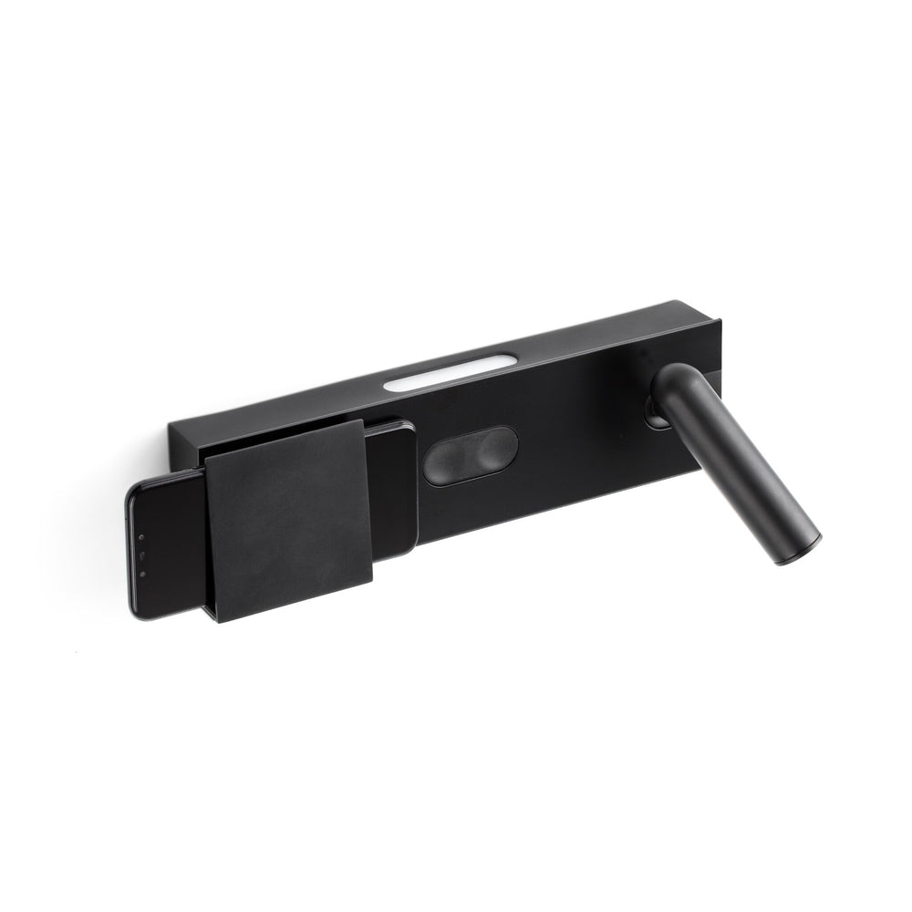 Faro MAGOS Black wall lamp 20330
