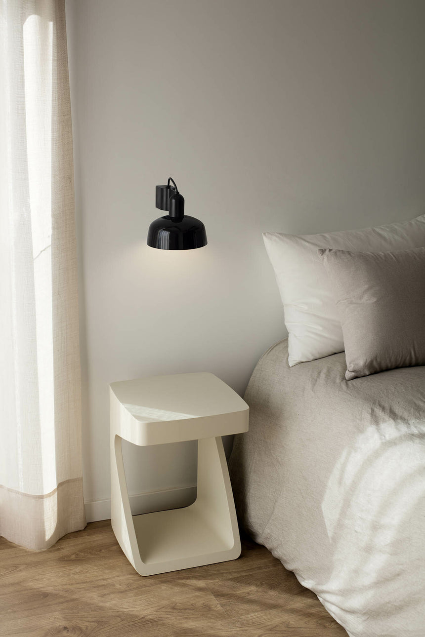 Faro TATAWIN Lámpara aplique negro 20335-117