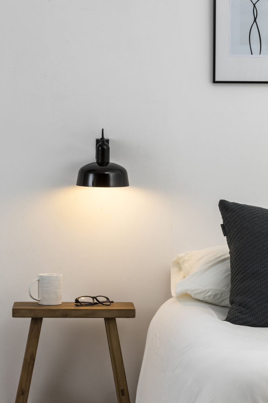 Faro TATAWIN Lámpara aplique negro 20335-117