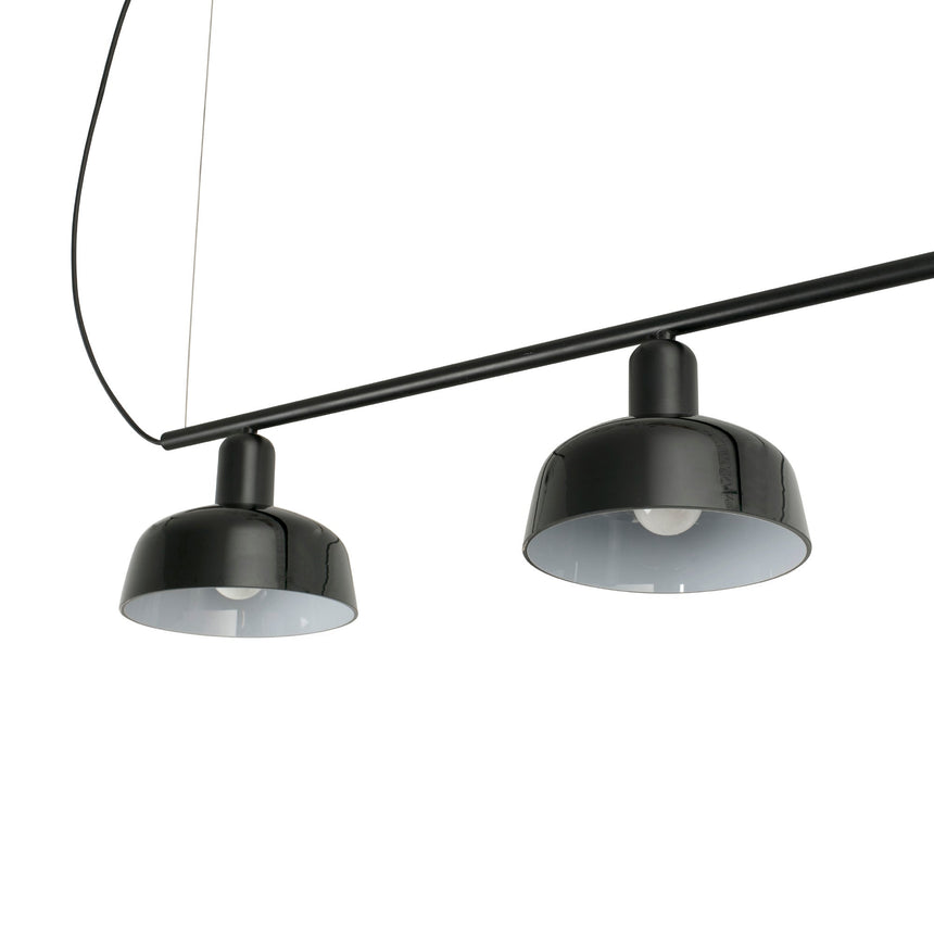 Lámpara de techo colgante Faro Tatawin 3 luces E27 para salón y comedor negro — ref. 20338-117 (5)