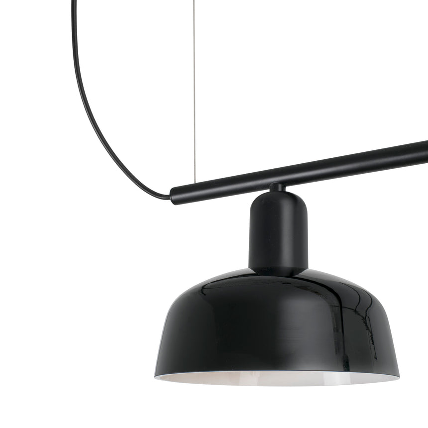 Faro TATAWIN M Black linear pendant lamp 20338-120