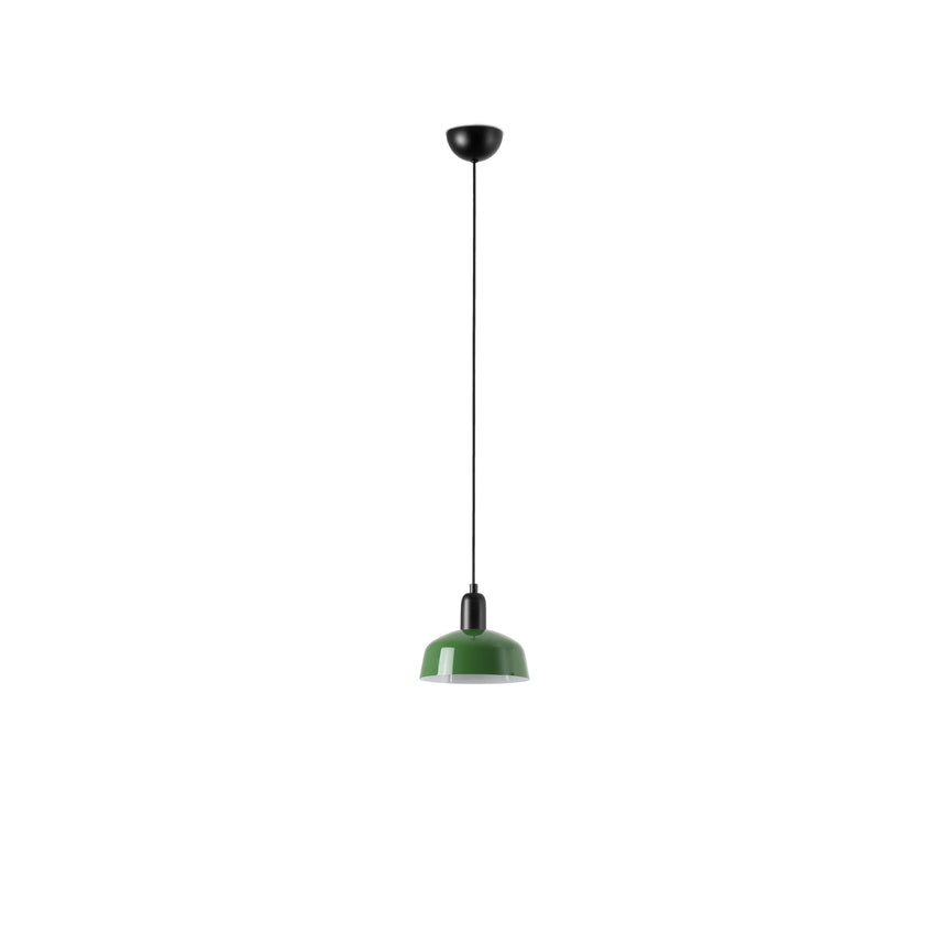 Lámpara de techo colgante Faro Tatawin E27 LED verde 20339-144