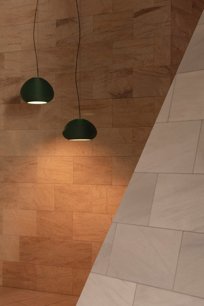 Lámpara de techo colgante Faro Mar E27 LED verde 20405