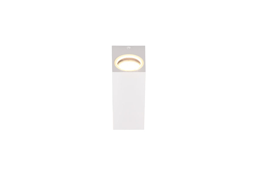 Trio Roya Aplique de pared exterior de aluminio blanco mate 204269231