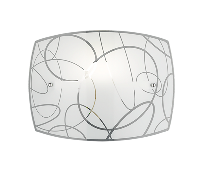 Aplique de pared Trio Spirelli blanco 204400101