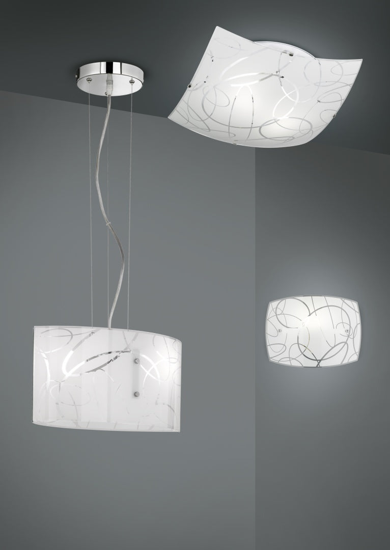 Aplique de pared Trio Spirelli LED blanco 2700K 204400101