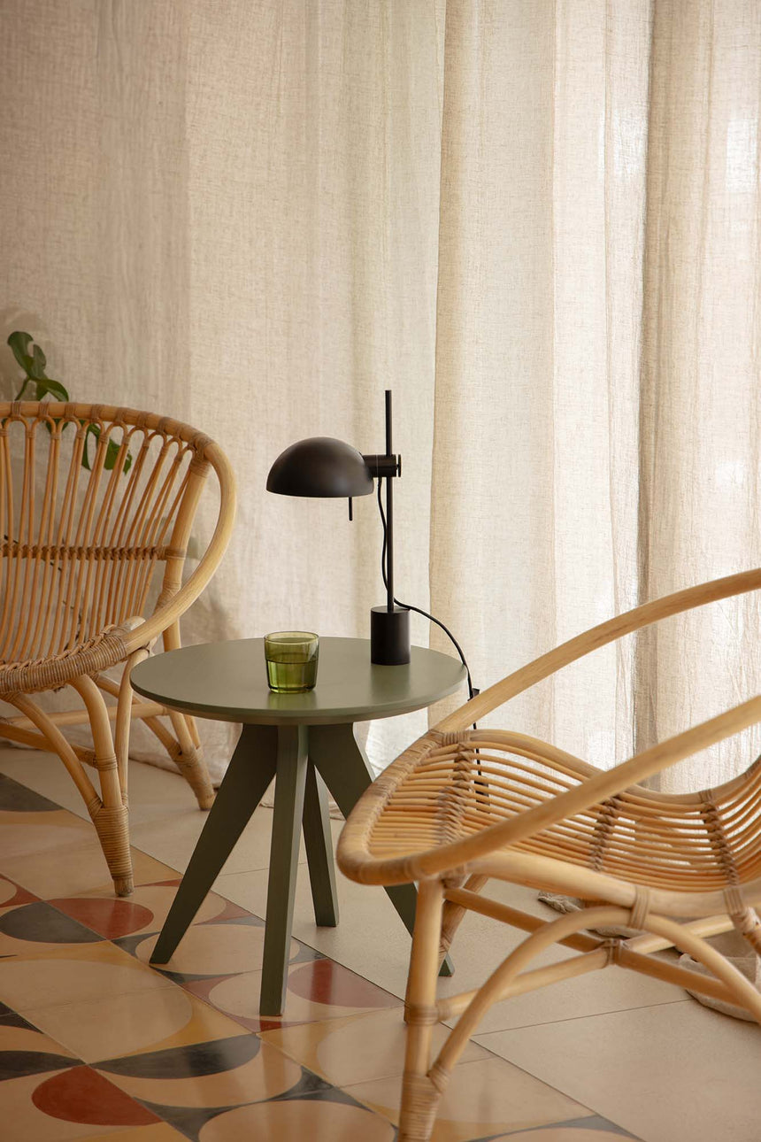 Lámpara de mesa Faro Matilda E14 LED negro 20513-137