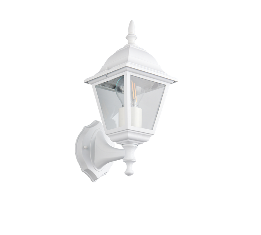 Aplique de exterior Trio Livenza LED blanco mate 2700K IP44 34cm 205760131