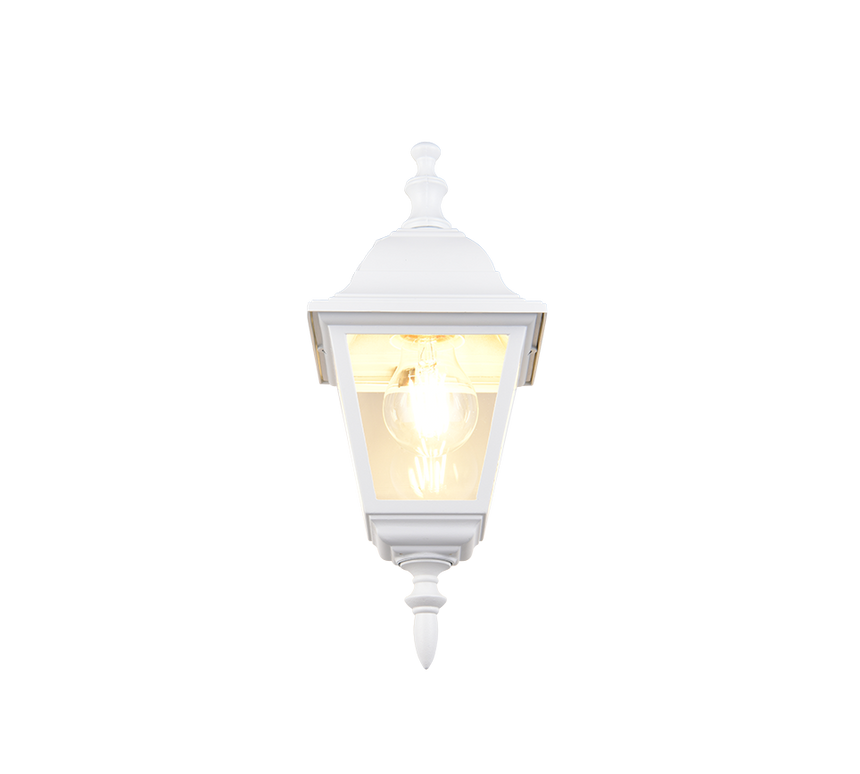 Aplique de exterior Trio Livenza LED blanco mate 2700K IP44 34cm 205767131