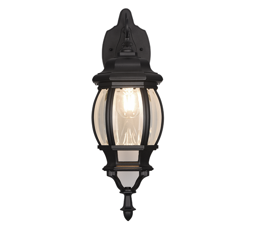 Aplique de exterior Trio Elvo negro mate IP44 49,5cm 206960132 - vista 2