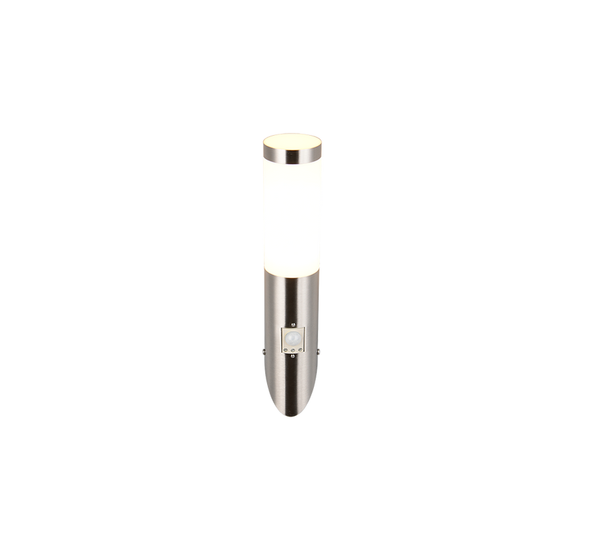 Aplique de exterior Trio Trioto LED níquel mate 3000K IP44 39cm 209769107