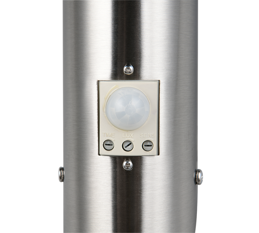 Aplique de exterior Trio Trioto LED níquel mate 3000K IP44 39cm 209769107