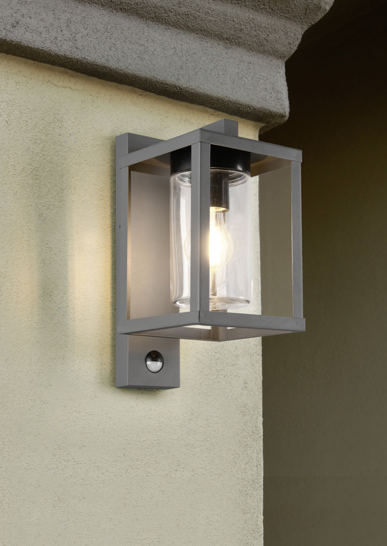 Aplique de exterior Trio Lunga antracita con sensor movimiento IP44 33,5cm 212069142 - vista 6