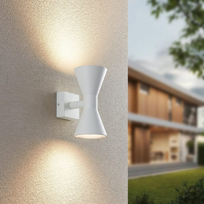 Trio Ardas Aplique aluminio fundido blanco mate 212560231