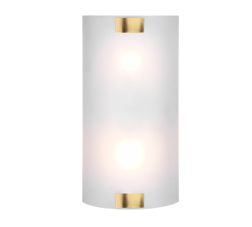 Aplique de pared Trio Pura LED latón antiguo 2700K 40cm 212700204