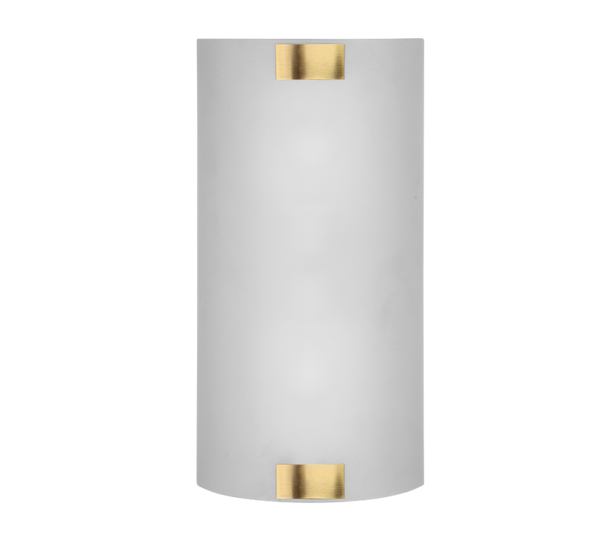 Aplique de pared Trio Pura LED latón antiguo 2700K 40cm 212700204