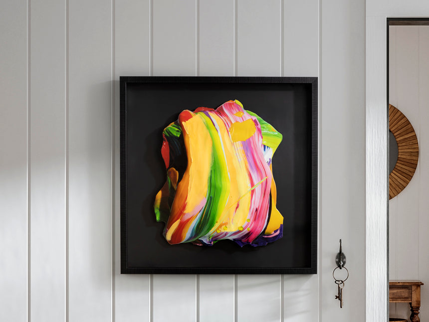 Pintura Schuller Cromatismo negro 84x84cm 214094