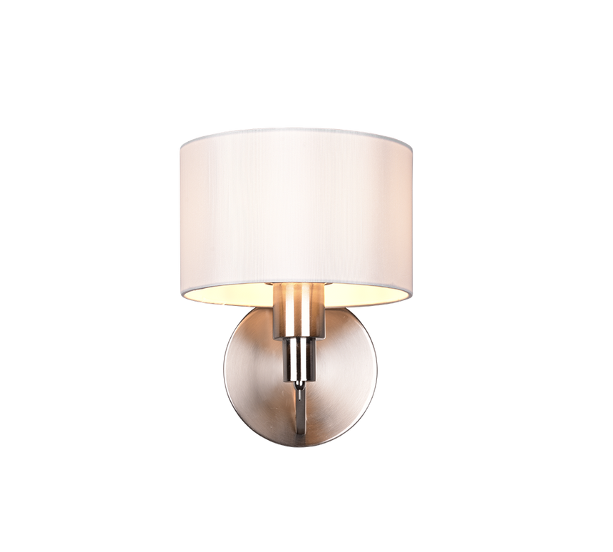 Aplique de pared Trio Cassio LED níquel mate 3000K 214470107