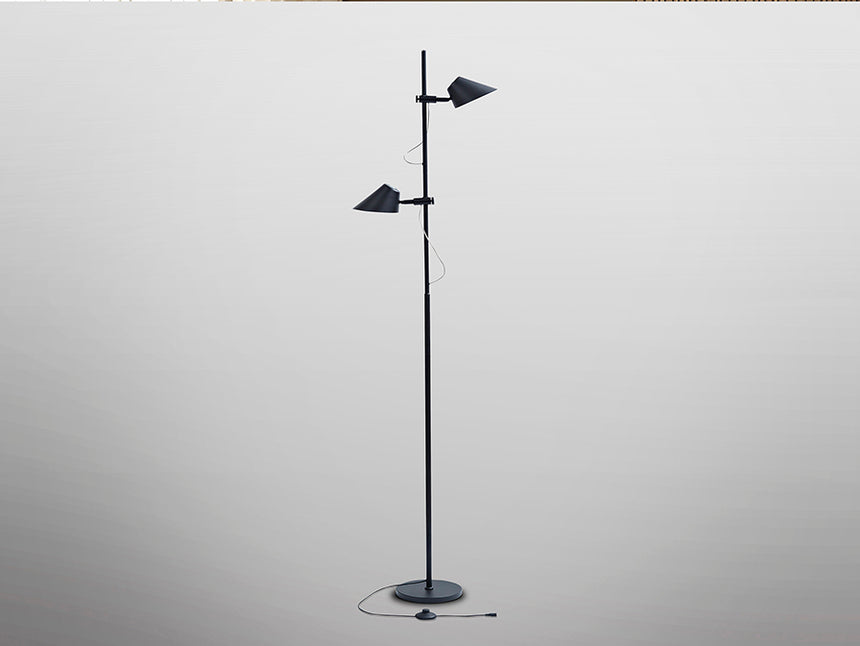 Schuller Esino Pie Salon 2 luces negro 215572
